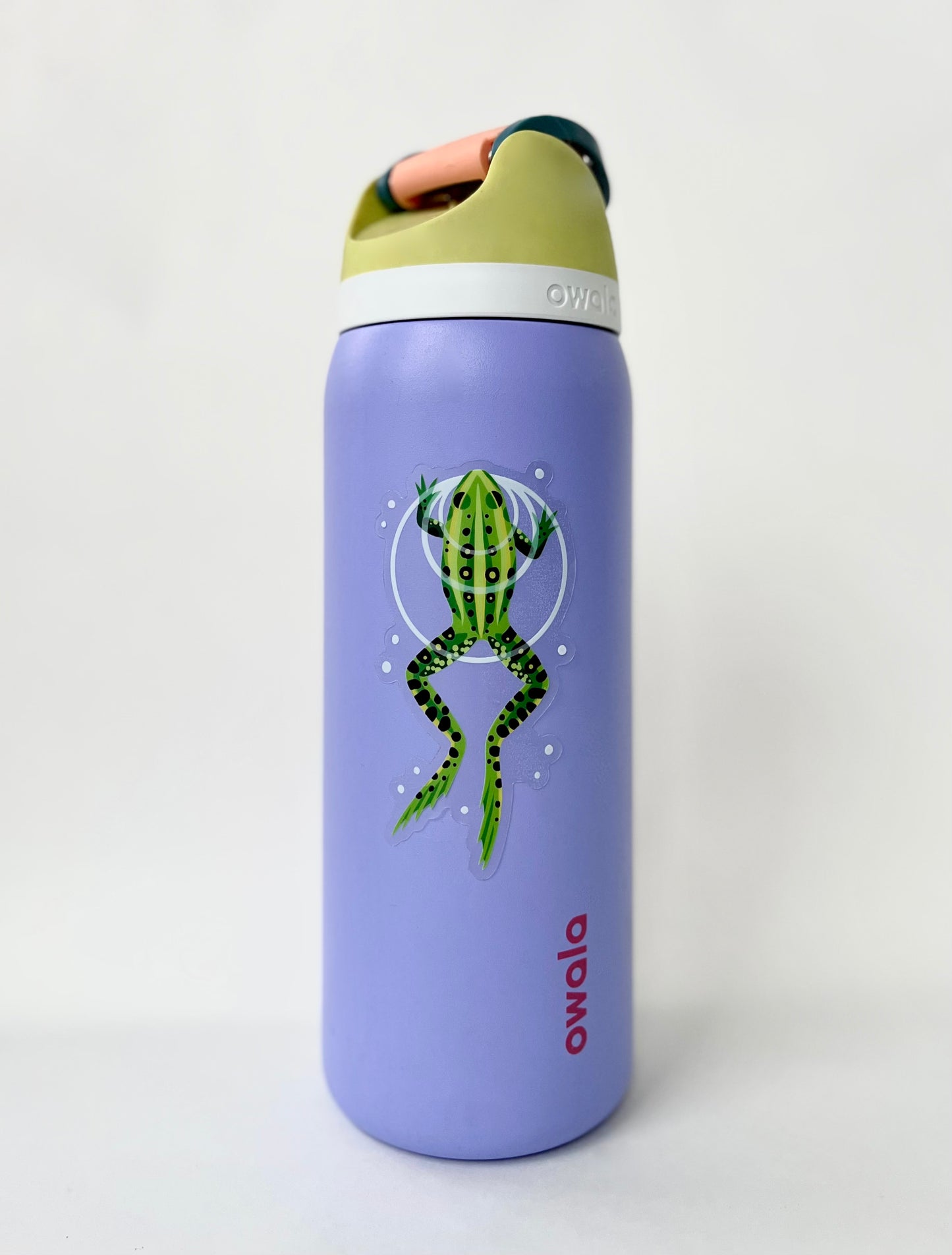 Green Bullfrog Sticker