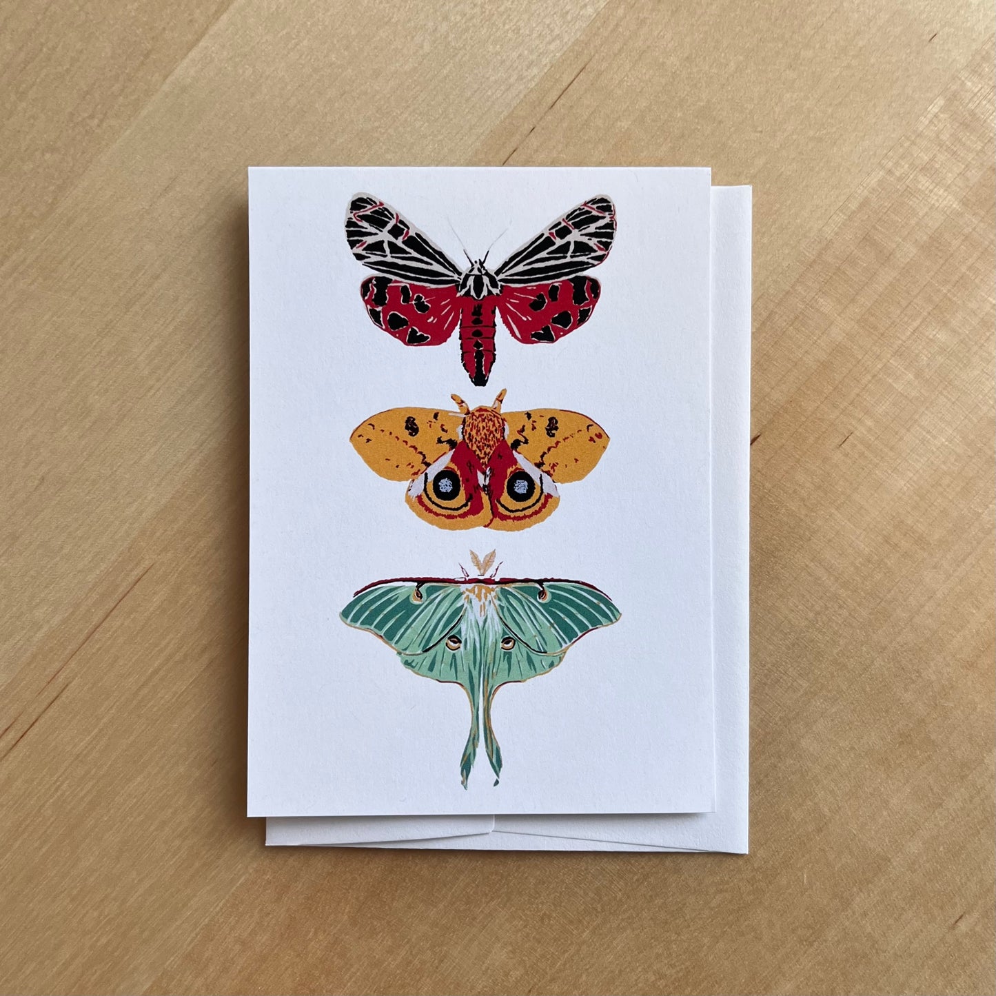 Moth Trio - Card