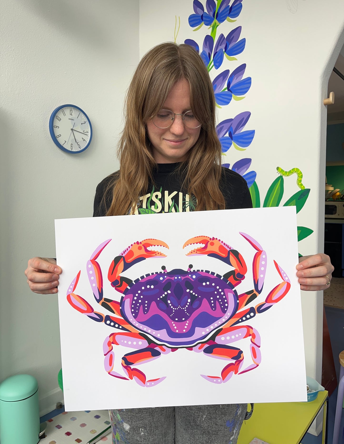 Dungeness Crab - Limited Edition Giclée Art Print