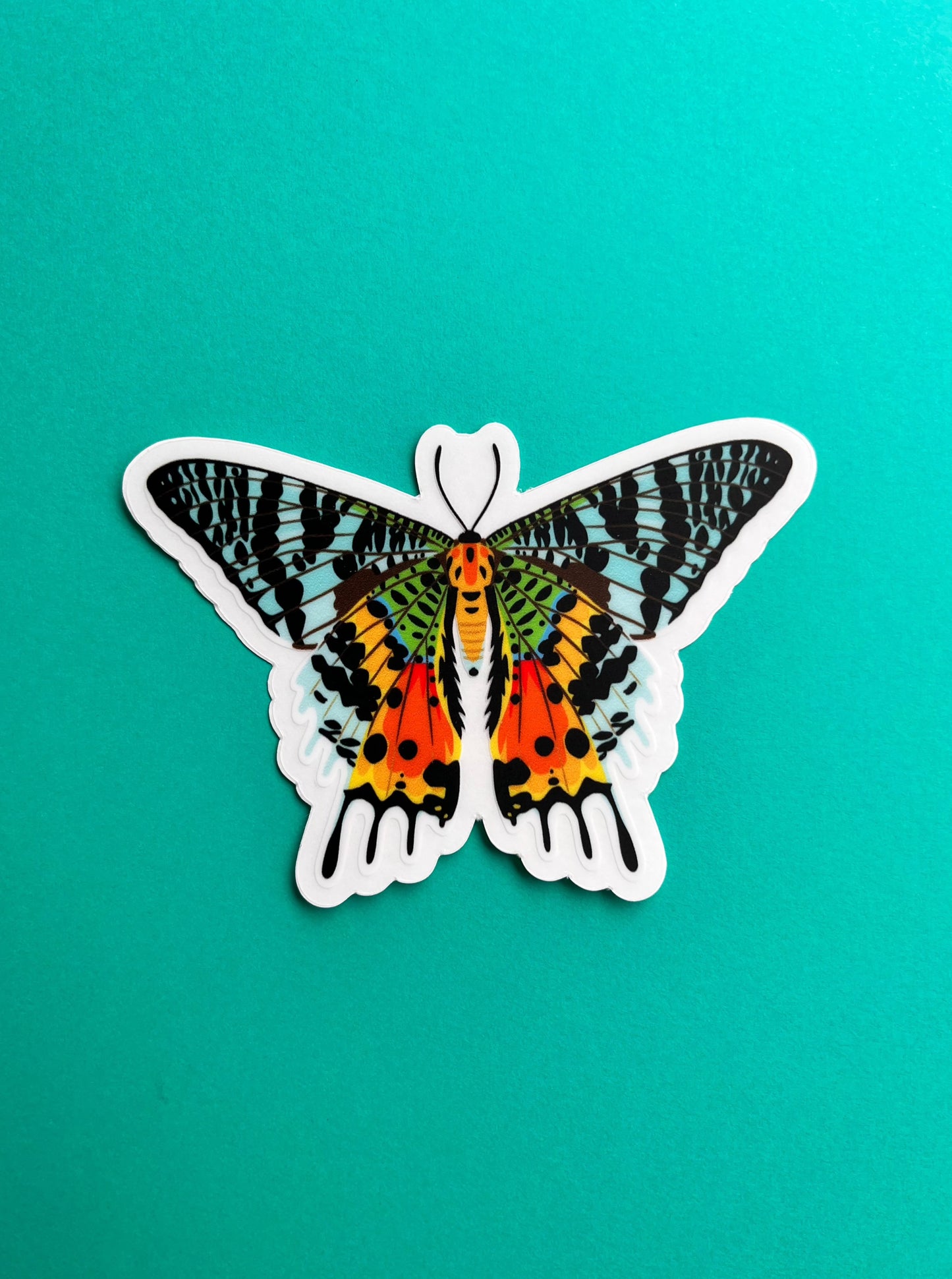 Sunset Moth Sticker