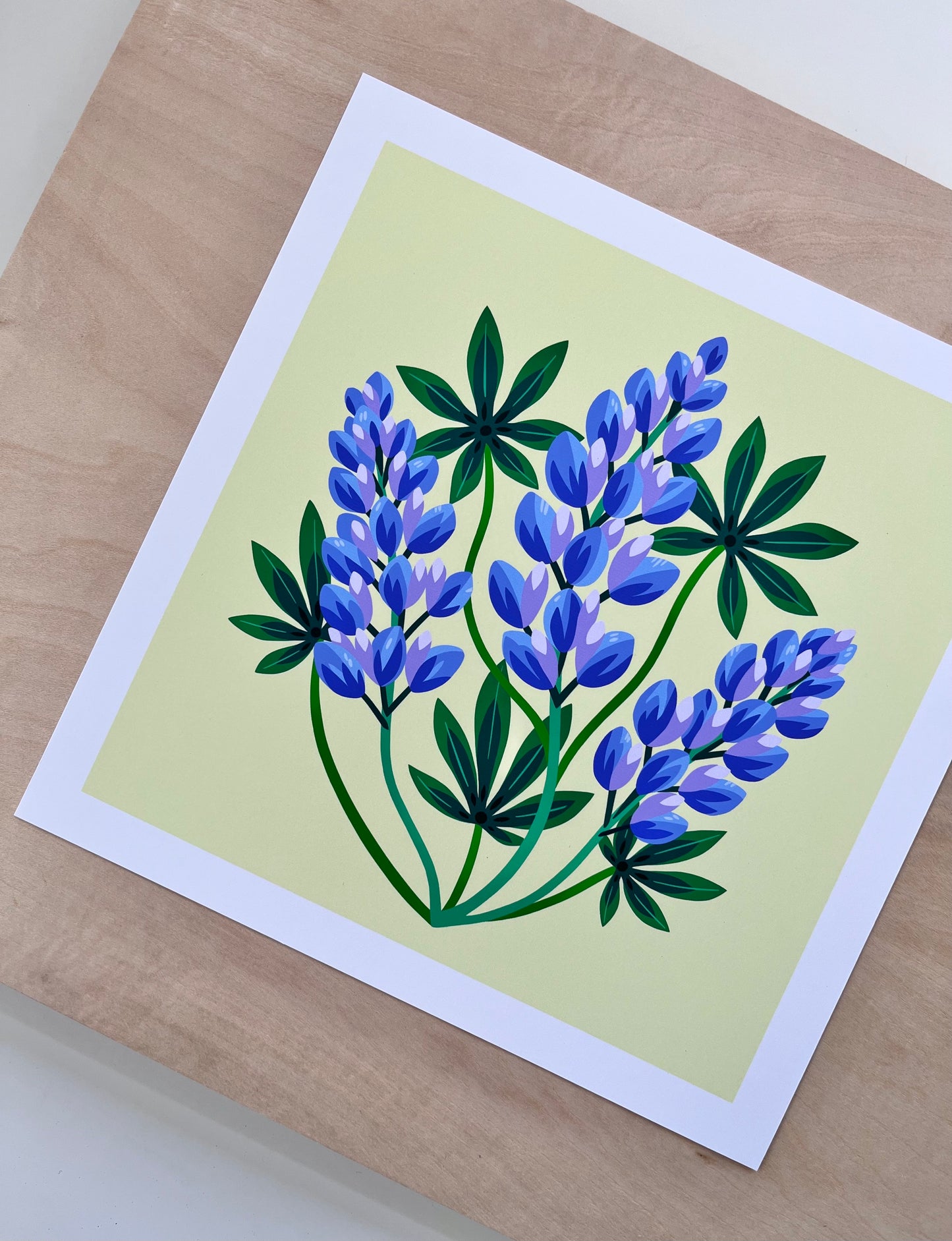 Lupine Bunch - Art Print