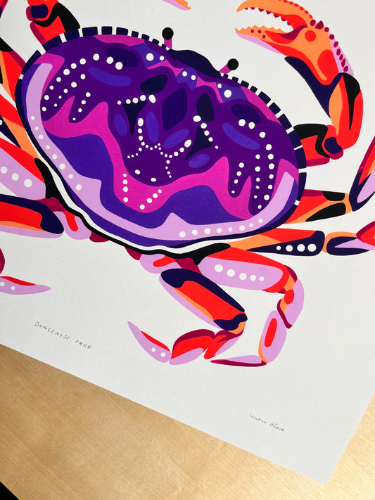 Dungeness Crab - Art Print