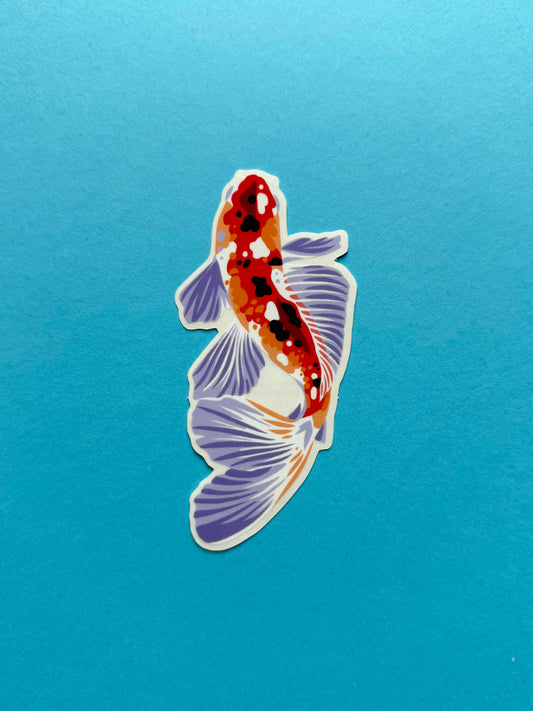 Koi Fish Sticker