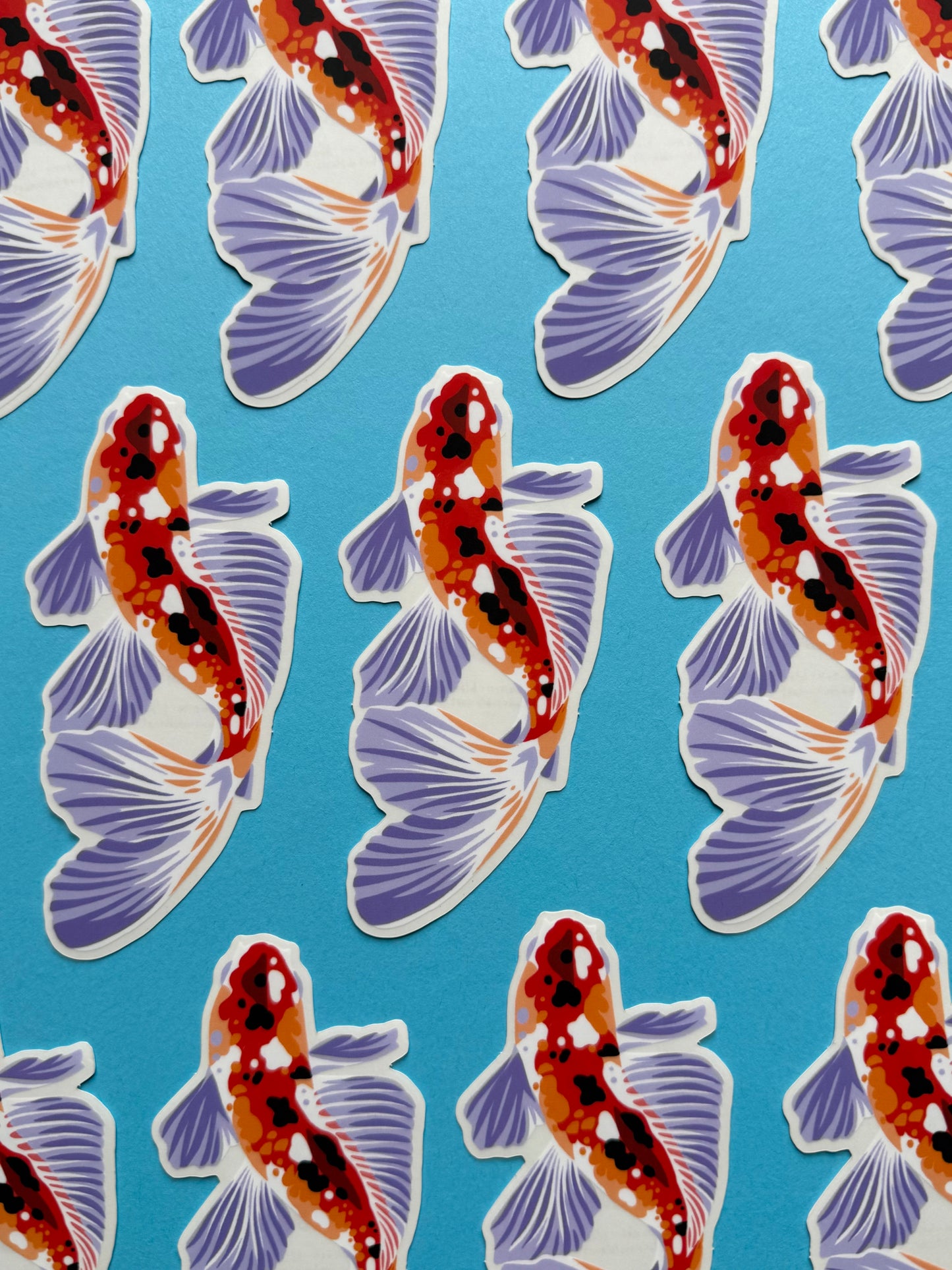 Koi Fish Sticker