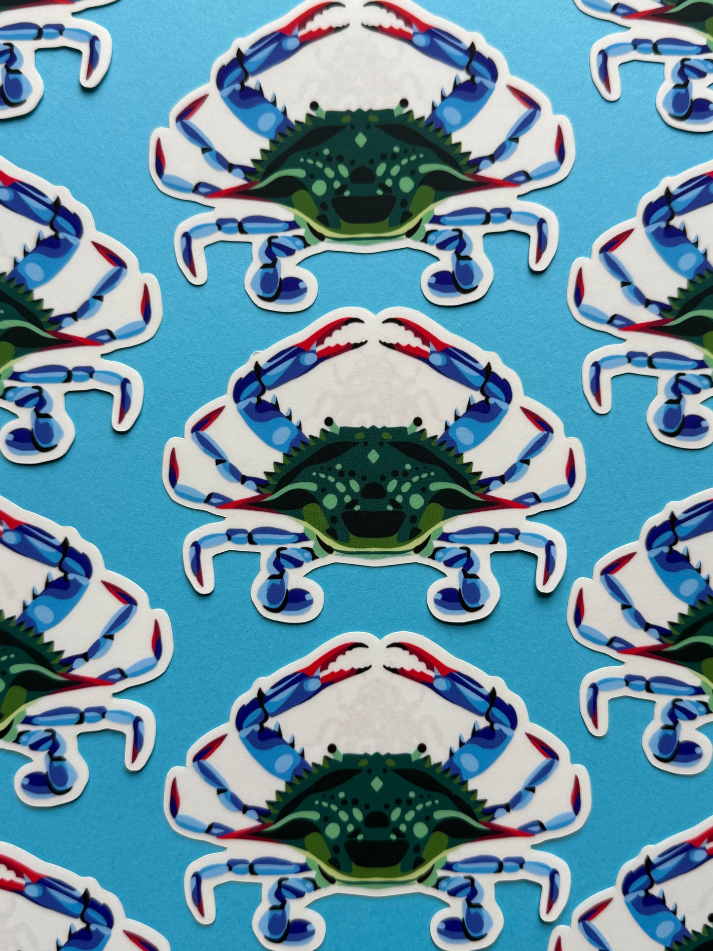 Eastern Blue Crab Sticker