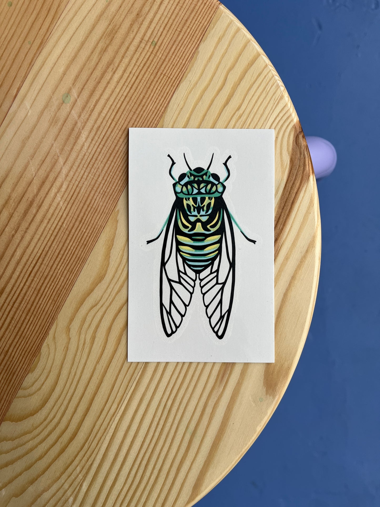 Cicada Temporary Tattoo