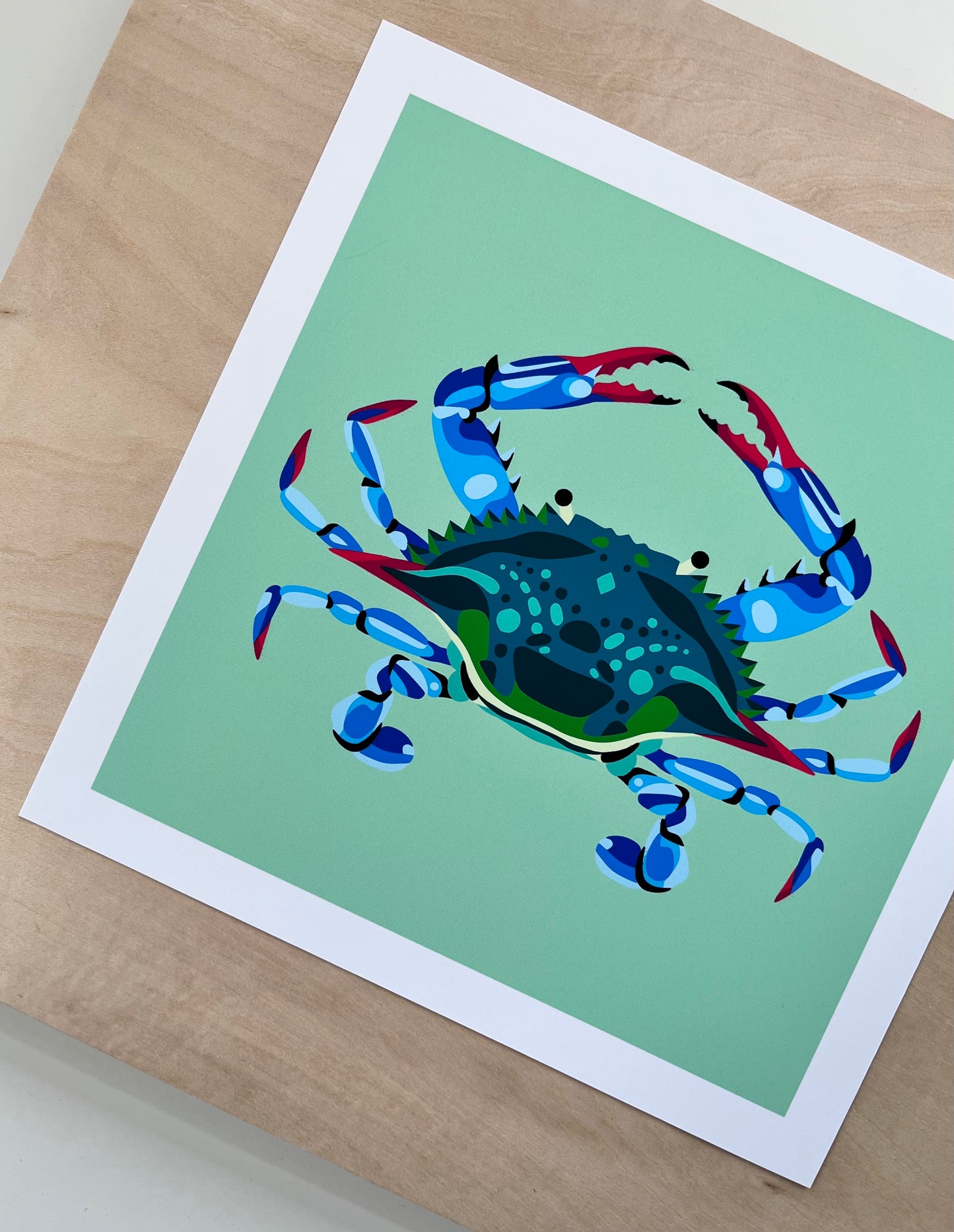 East Coast Blue Crab - Art Print