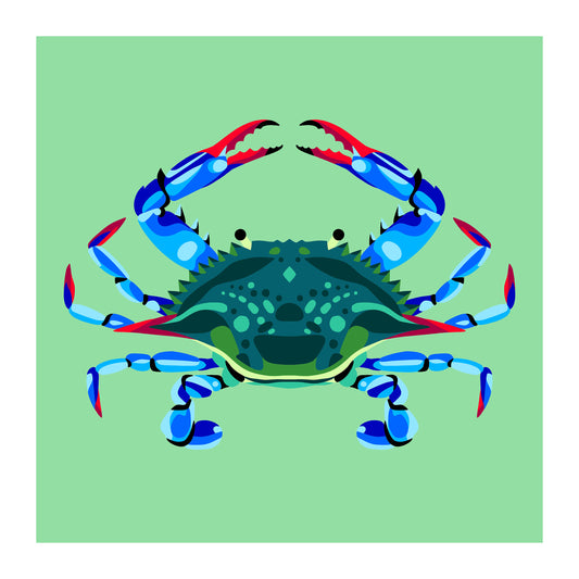 East Coast Blue Crab - Art Print