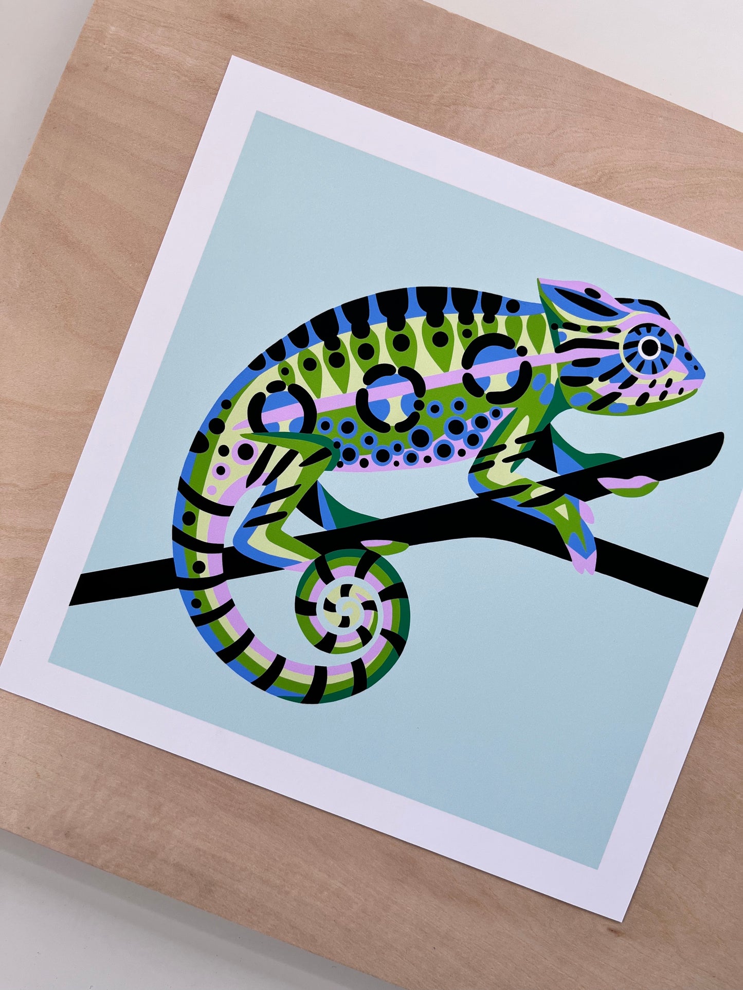 Chameleon - Art Print