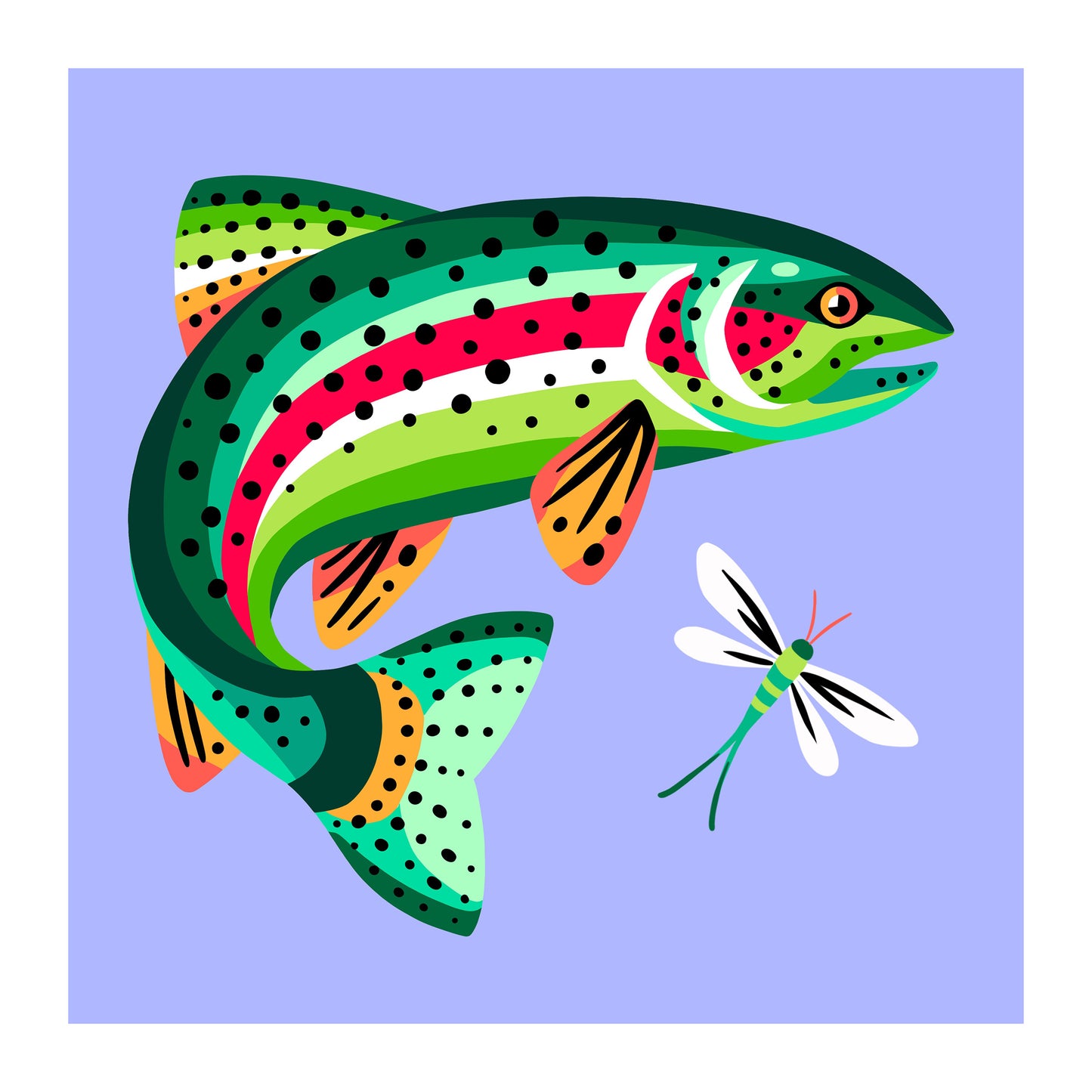 Rainbow Trout - Art Print